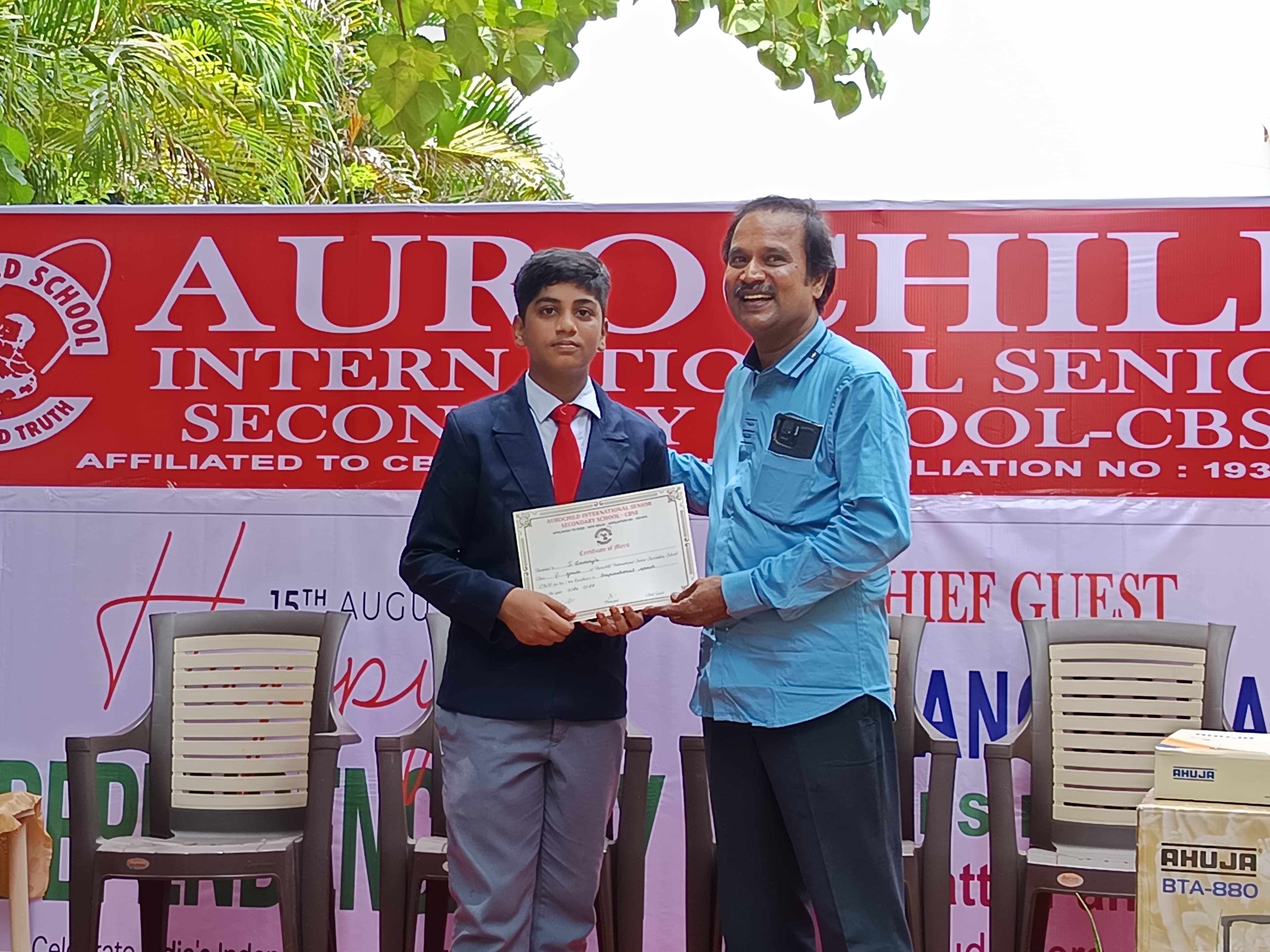 Values & Character at Aurochild School Cuddalore