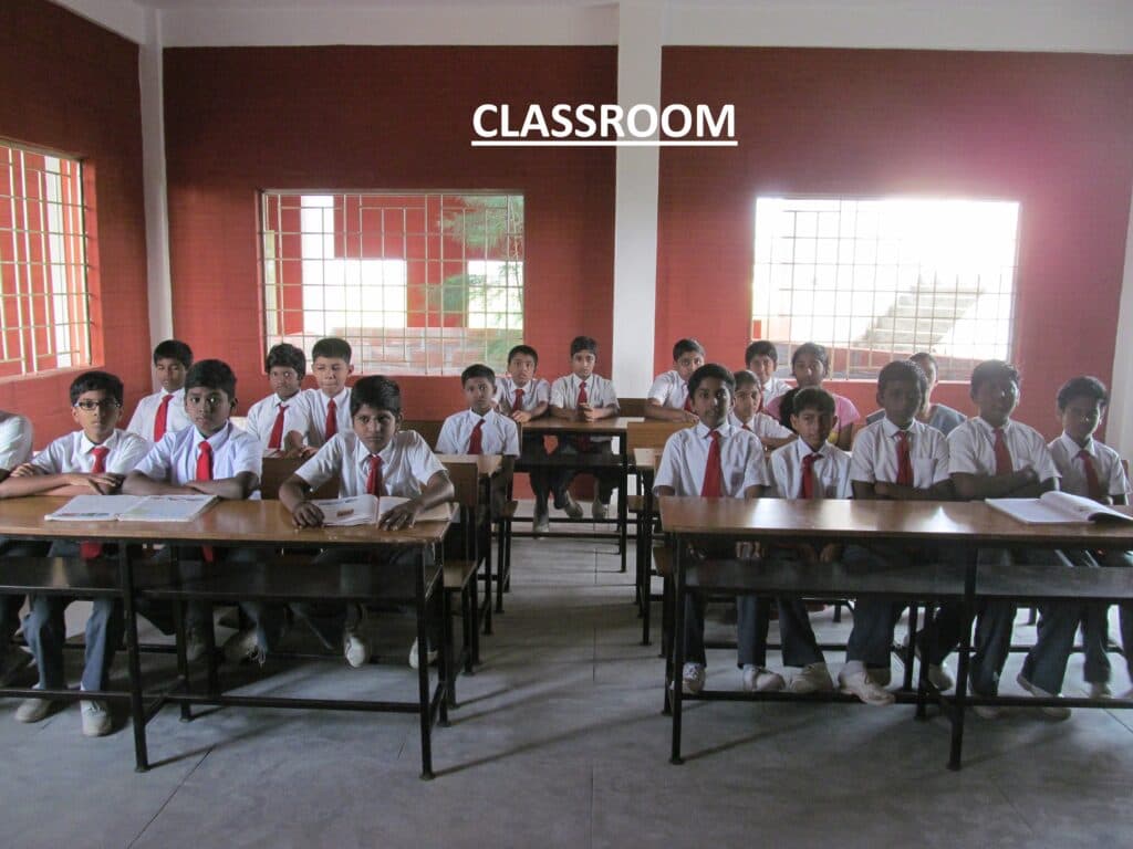 Well-organized classroom supporting focused learning
